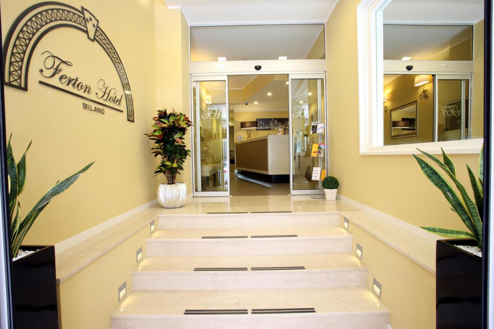 Hotel Ferton Милан Экстерьер фото